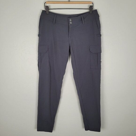 Prana Sage Jogger Ripstop Cargo Pants Stretch Gray Size 2 NWT - Picture 2 of 14
